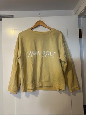 Yellow Women's Crewneck